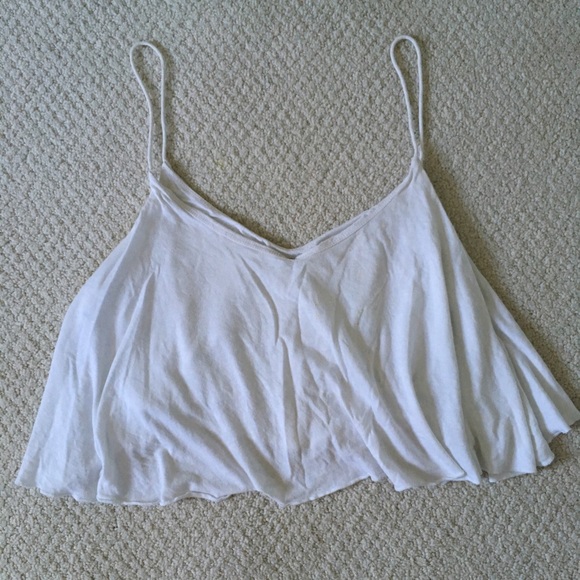 Express White Crop Top - Picture 3 of 6